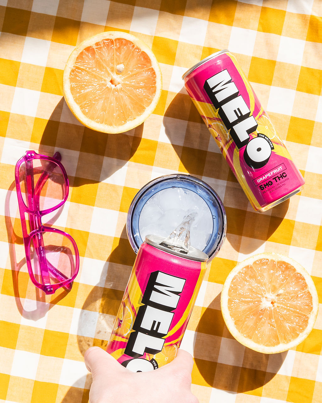 Cheers to Flavorful Bliss: Exploring Melo’s THC Grapefruit and Wild Berries Beverages!